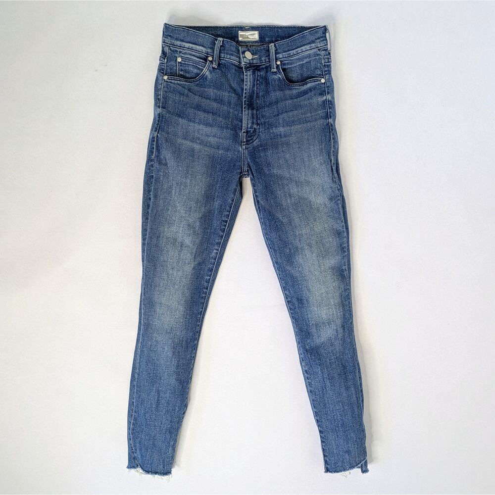 MOTHER Women's Skinny Jeans in Blue
